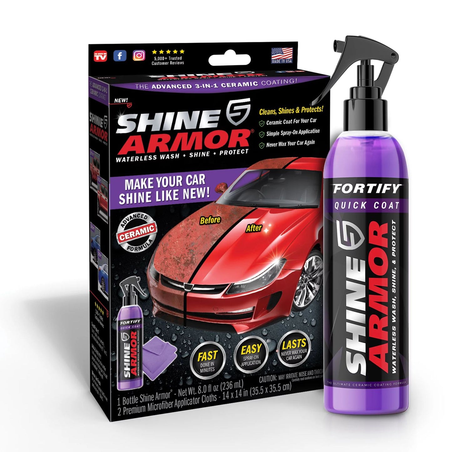 SHINE ARMOR Fortify Quick Coat High Performance