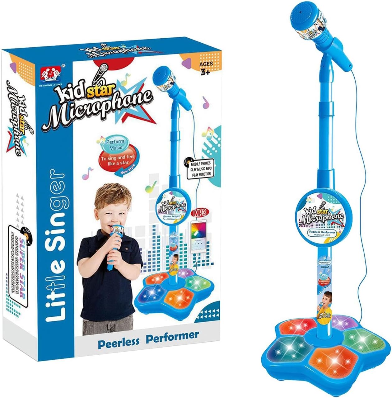 Microphone With Stand For Kids