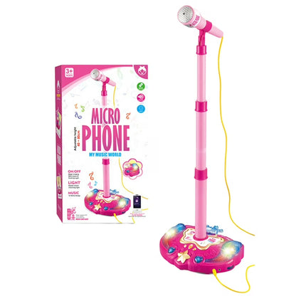 Microphone With Stand For Kids